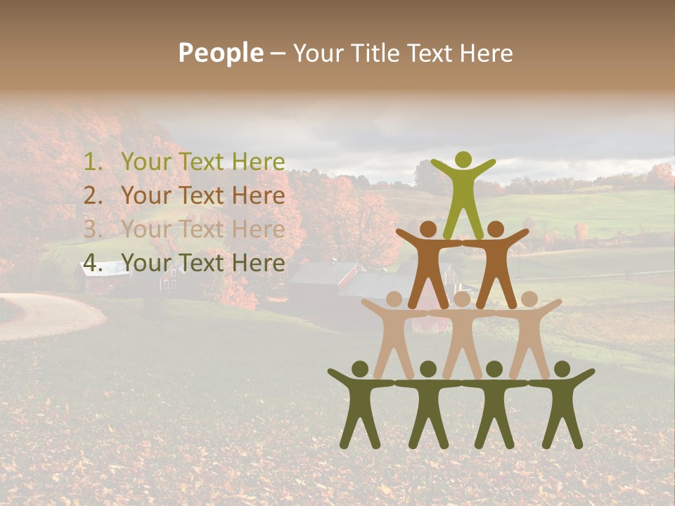 Rural Field Farm PowerPoint Template
