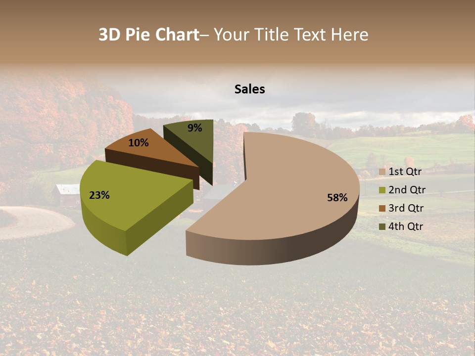 Rural Field Farm PowerPoint Template