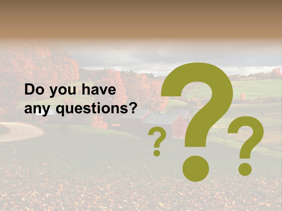 Rural Field Farm PowerPoint Template