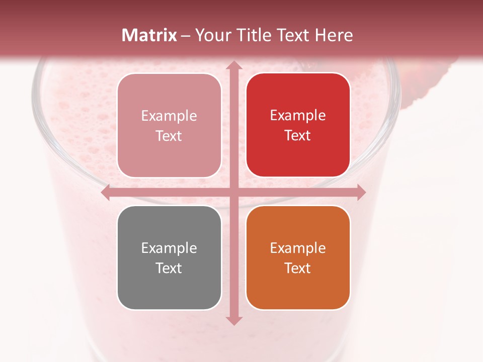 Shake Isolated Natural PowerPoint Template