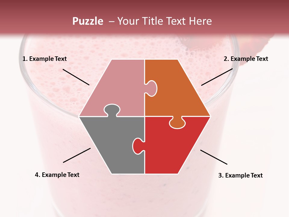 Shake Isolated Natural PowerPoint Template