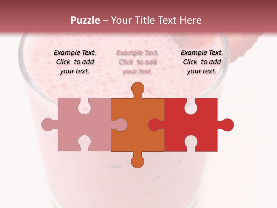 Shake Isolated Natural PowerPoint Template