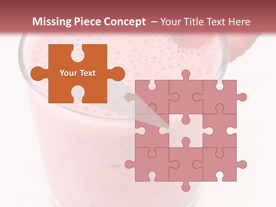 Shake Isolated Natural PowerPoint Template