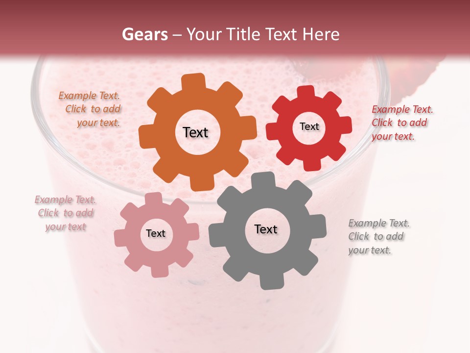 Shake Isolated Natural PowerPoint Template