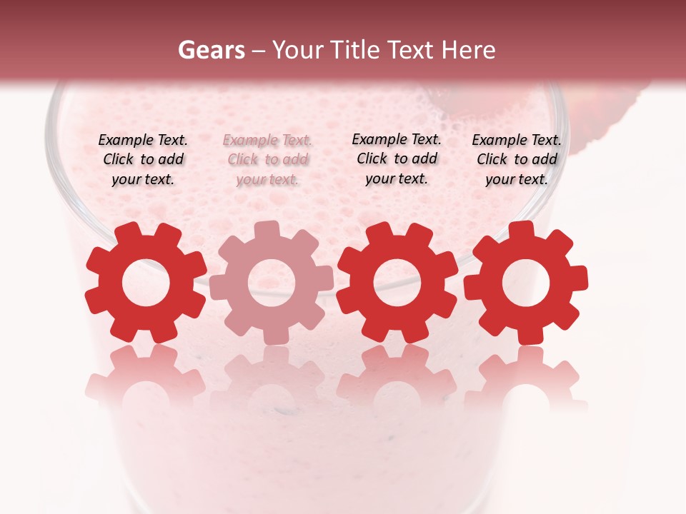 Shake Isolated Natural PowerPoint Template