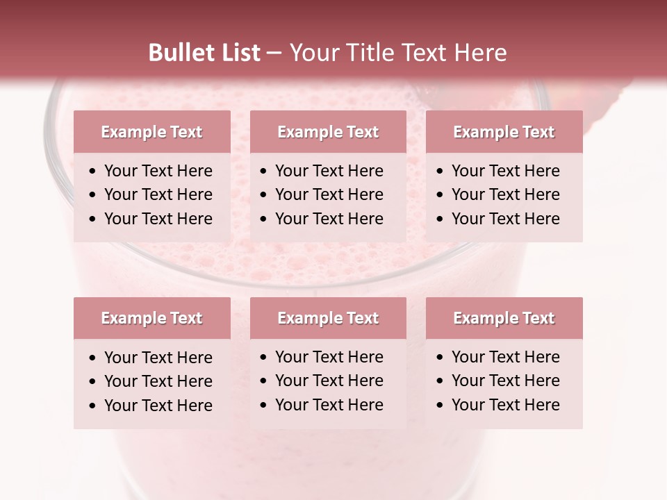 Shake Isolated Natural PowerPoint Template