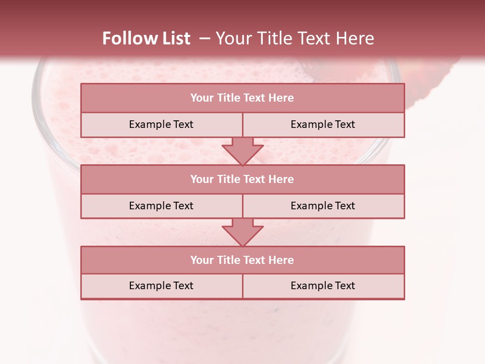 Shake Isolated Natural PowerPoint Template