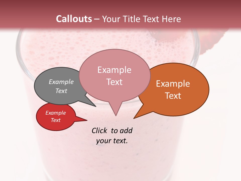 Shake Isolated Natural PowerPoint Template