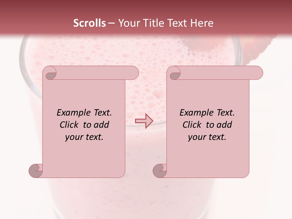 Shake Isolated Natural PowerPoint Template