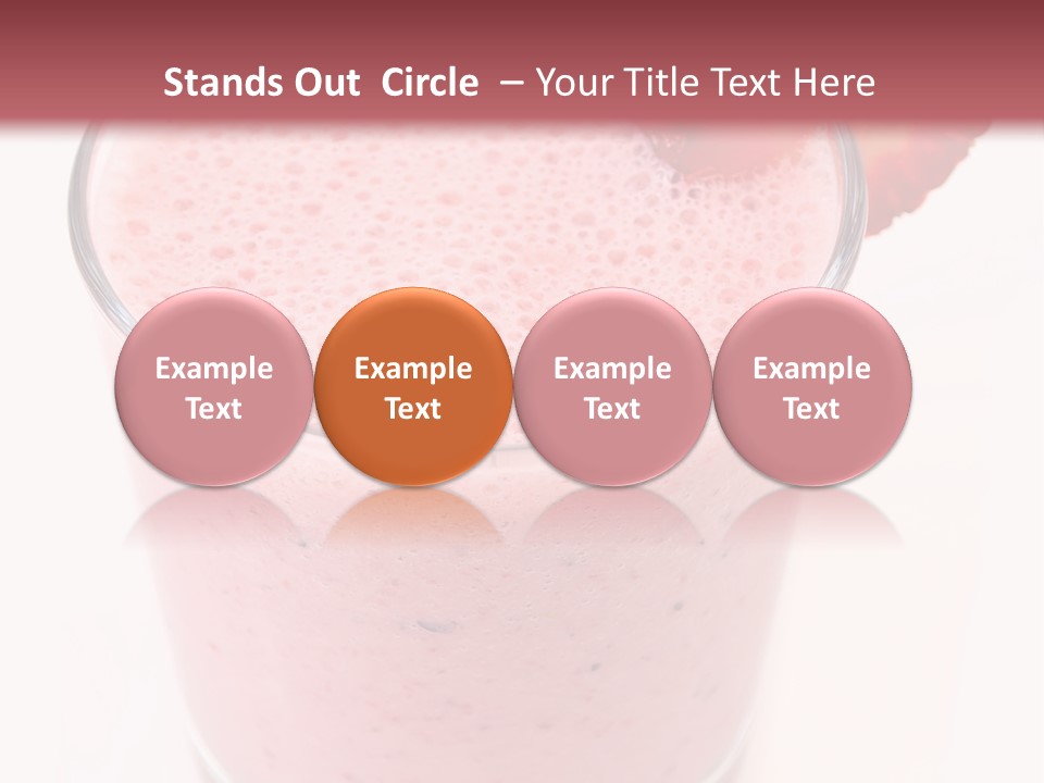 Shake Isolated Natural PowerPoint Template