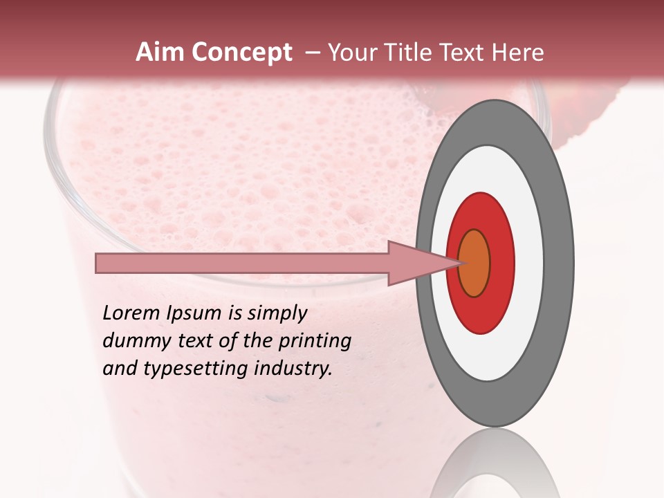 Shake Isolated Natural PowerPoint Template