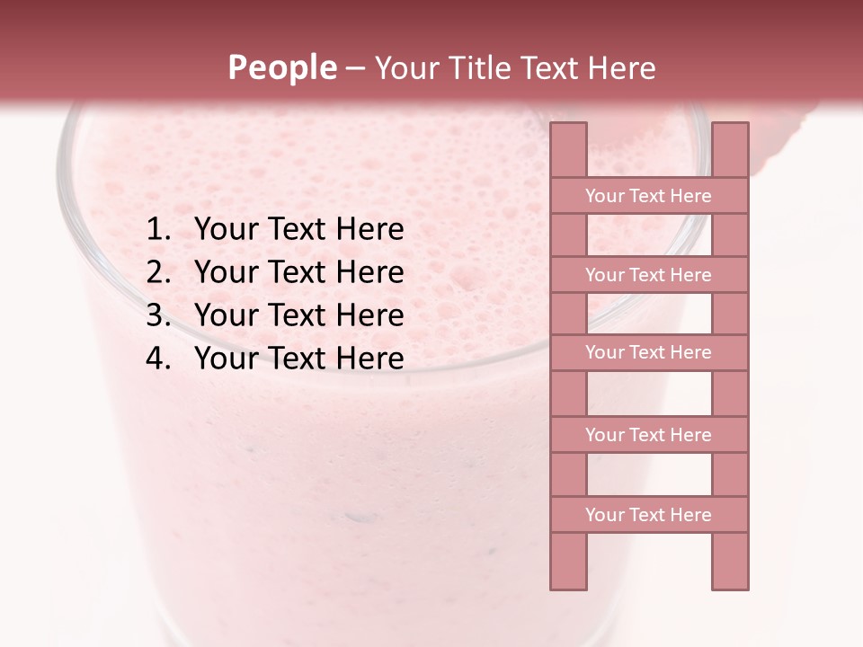 Shake Isolated Natural PowerPoint Template