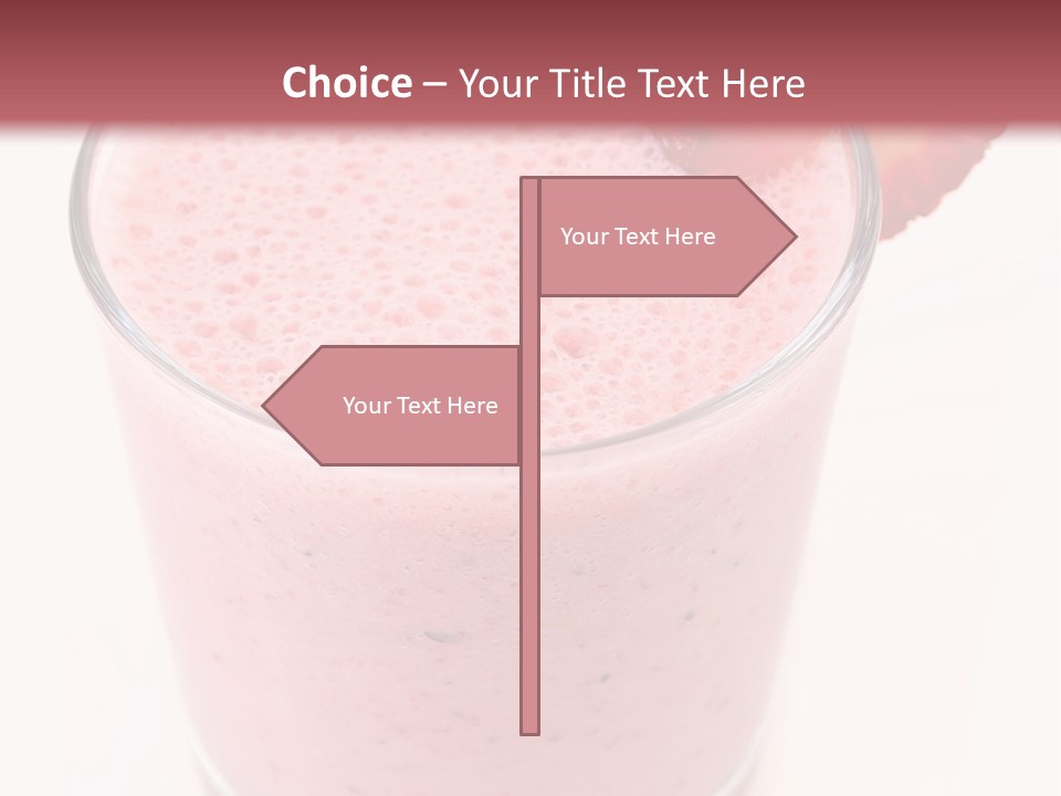 Shake Isolated Natural PowerPoint Template