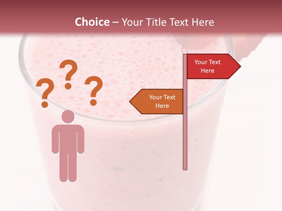 Shake Isolated Natural PowerPoint Template