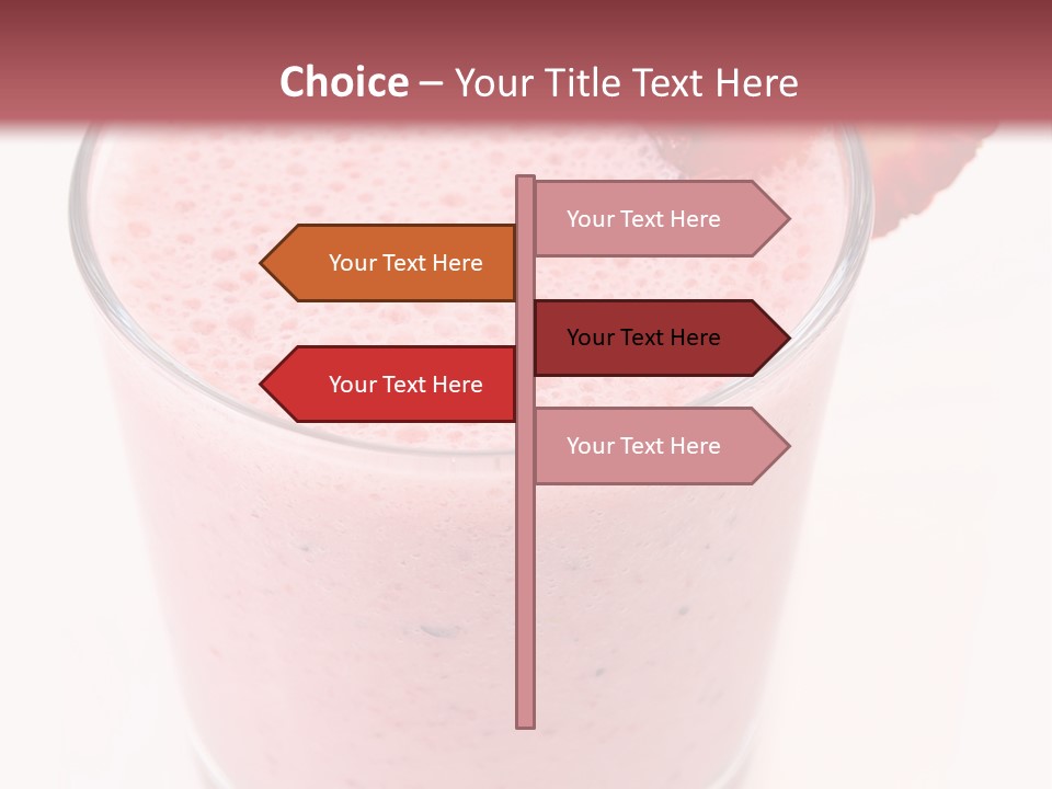 Shake Isolated Natural PowerPoint Template