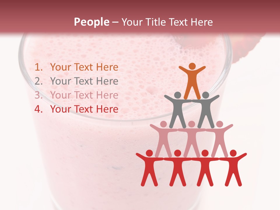 Shake Isolated Natural PowerPoint Template