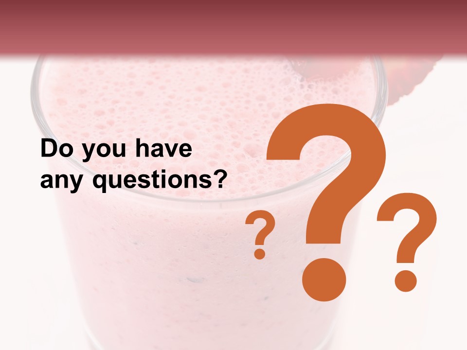 Shake Isolated Natural PowerPoint Template