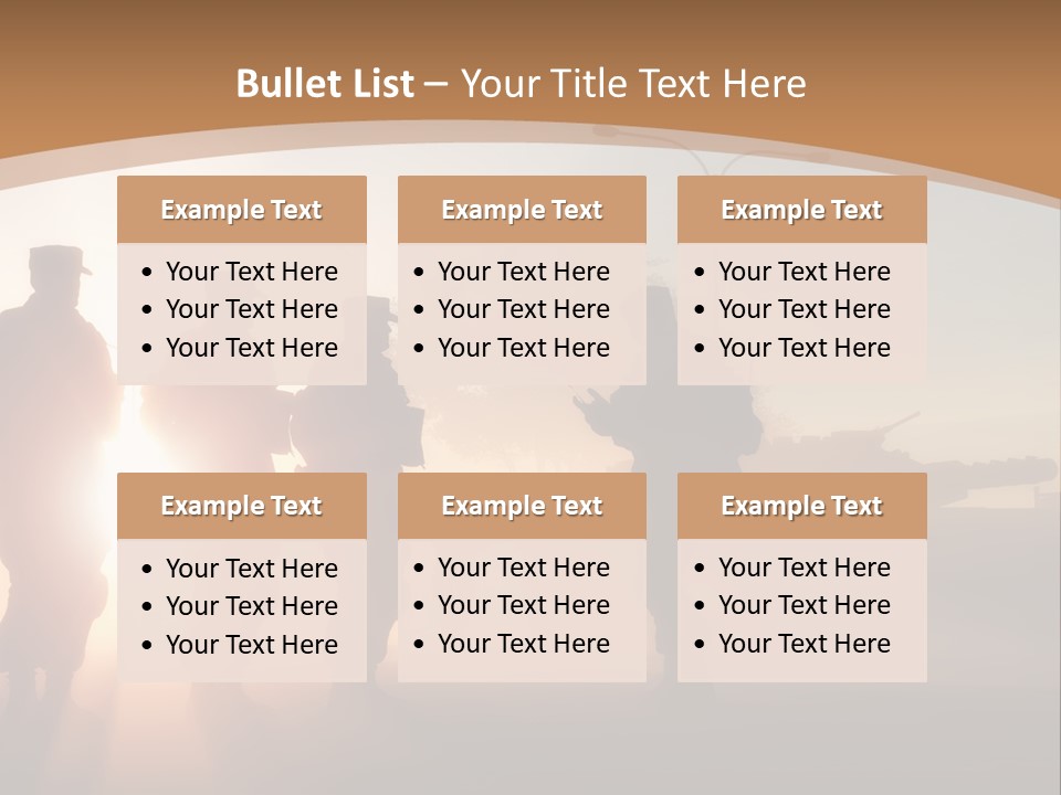 Heavy Armor Vehicle PowerPoint Template