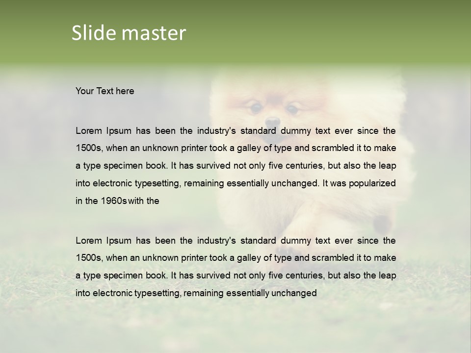 Nose Listening Showing PowerPoint Template