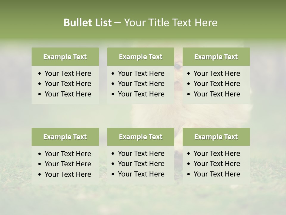 Nose Listening Showing PowerPoint Template