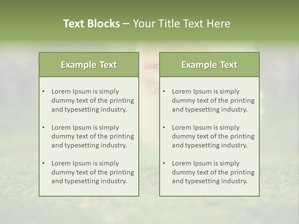 Nose Listening Showing PowerPoint Template