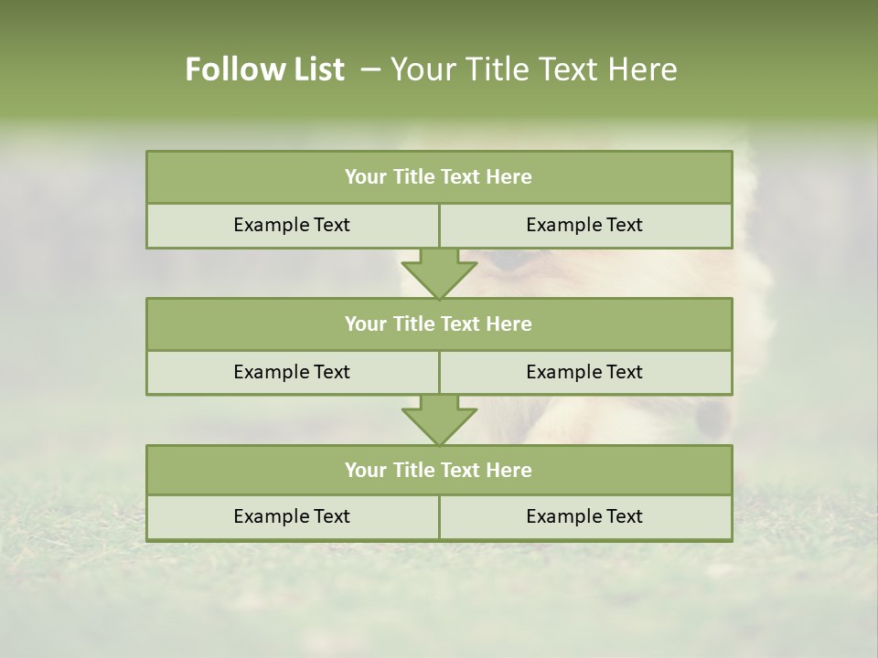 Nose Listening Showing PowerPoint Template