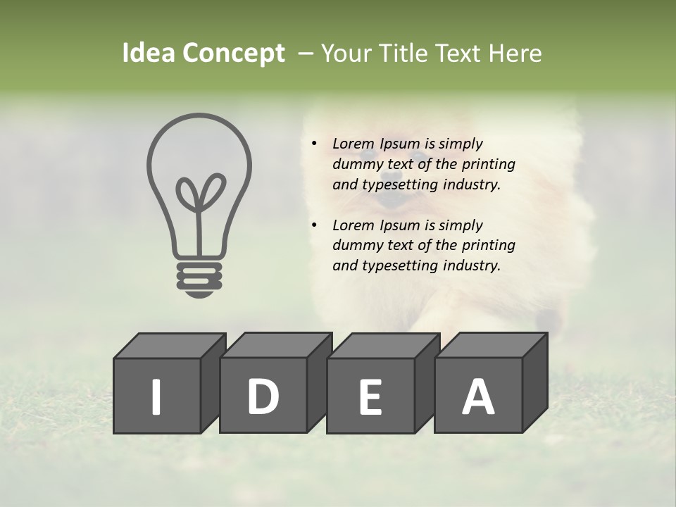 Nose Listening Showing PowerPoint Template
