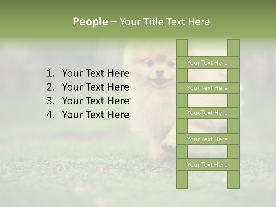 Nose Listening Showing PowerPoint Template