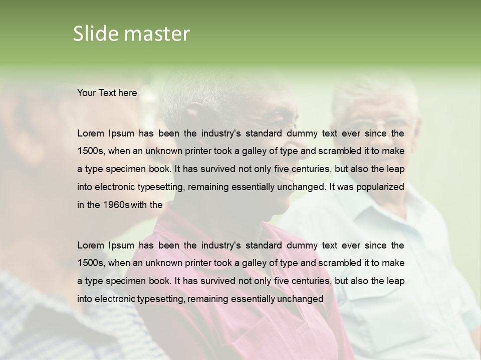 Real People Cheerful Emotions PowerPoint Template