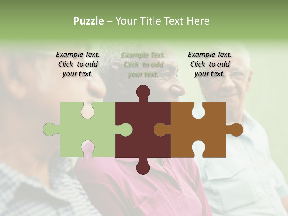 Real People Cheerful Emotions PowerPoint Template