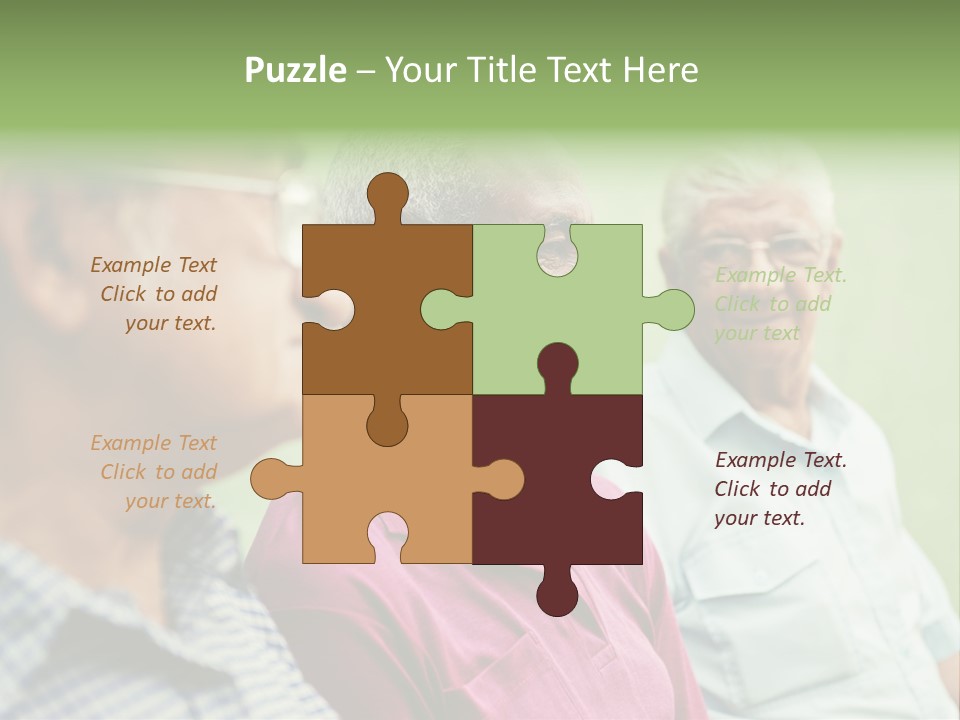 Real People Cheerful Emotions PowerPoint Template