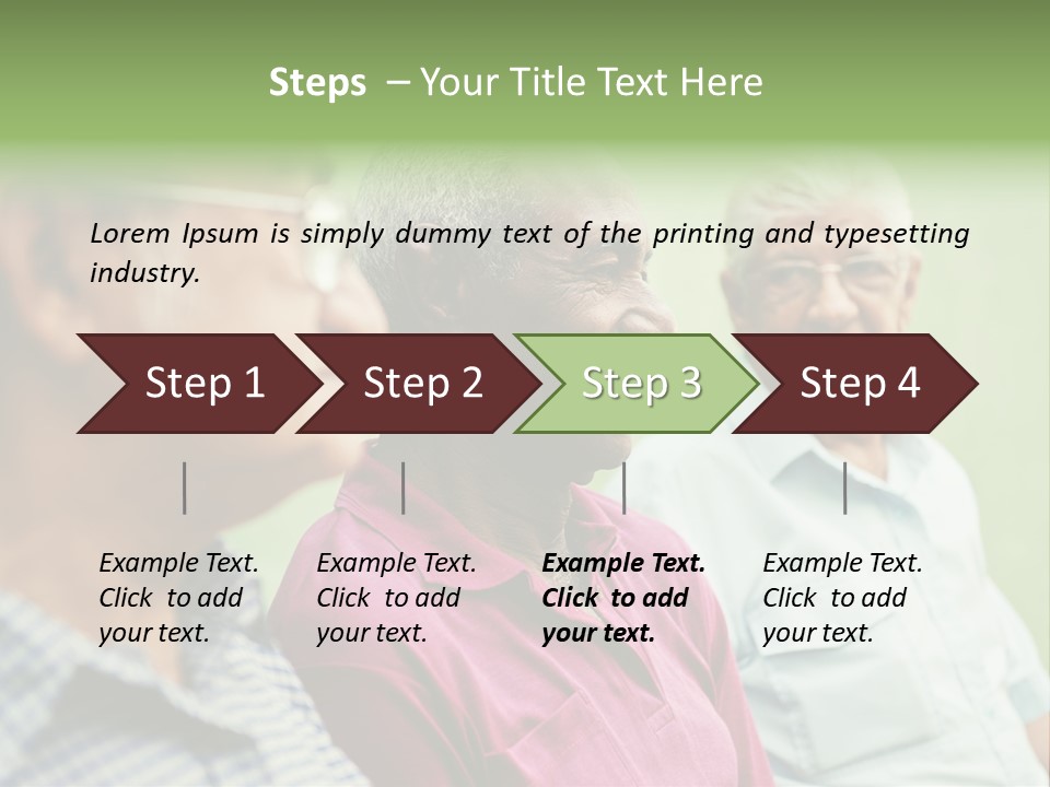 Real People Cheerful Emotions PowerPoint Template
