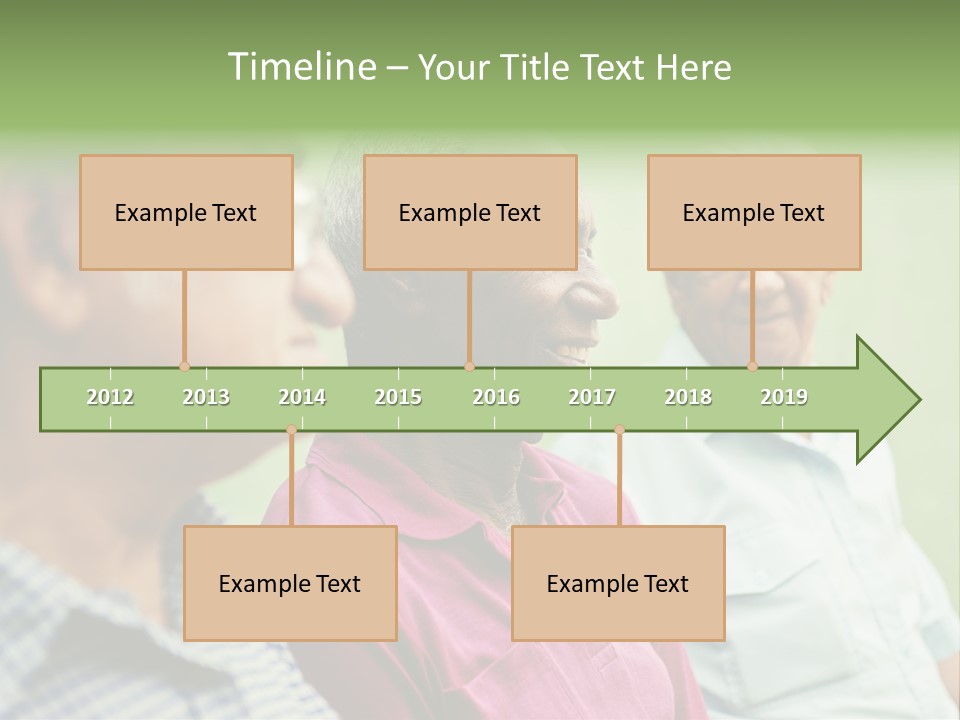 Real People Cheerful Emotions PowerPoint Template