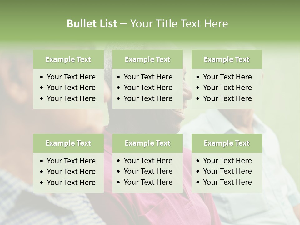 Real People Cheerful Emotions PowerPoint Template
