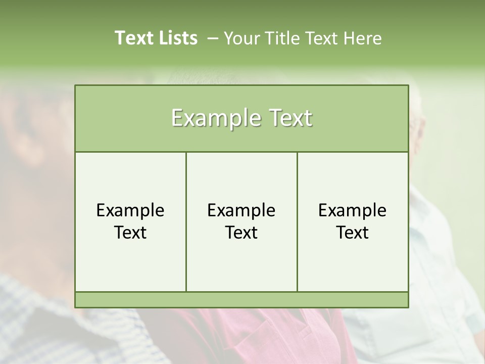 Real People Cheerful Emotions PowerPoint Template