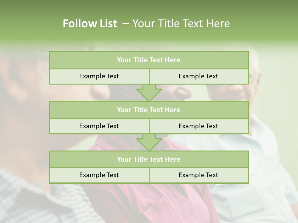 Real People Cheerful Emotions PowerPoint Template