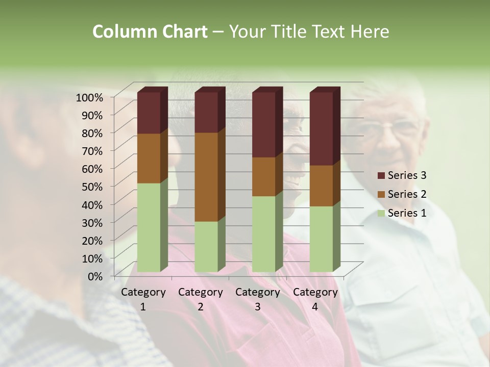 Real People Cheerful Emotions PowerPoint Template