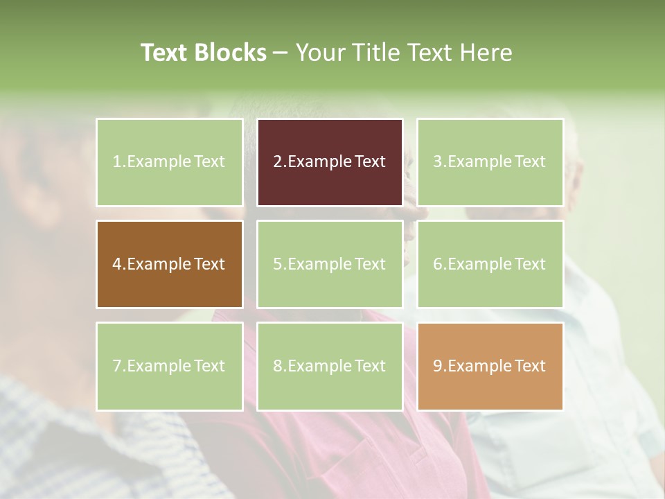 Real People Cheerful Emotions PowerPoint Template