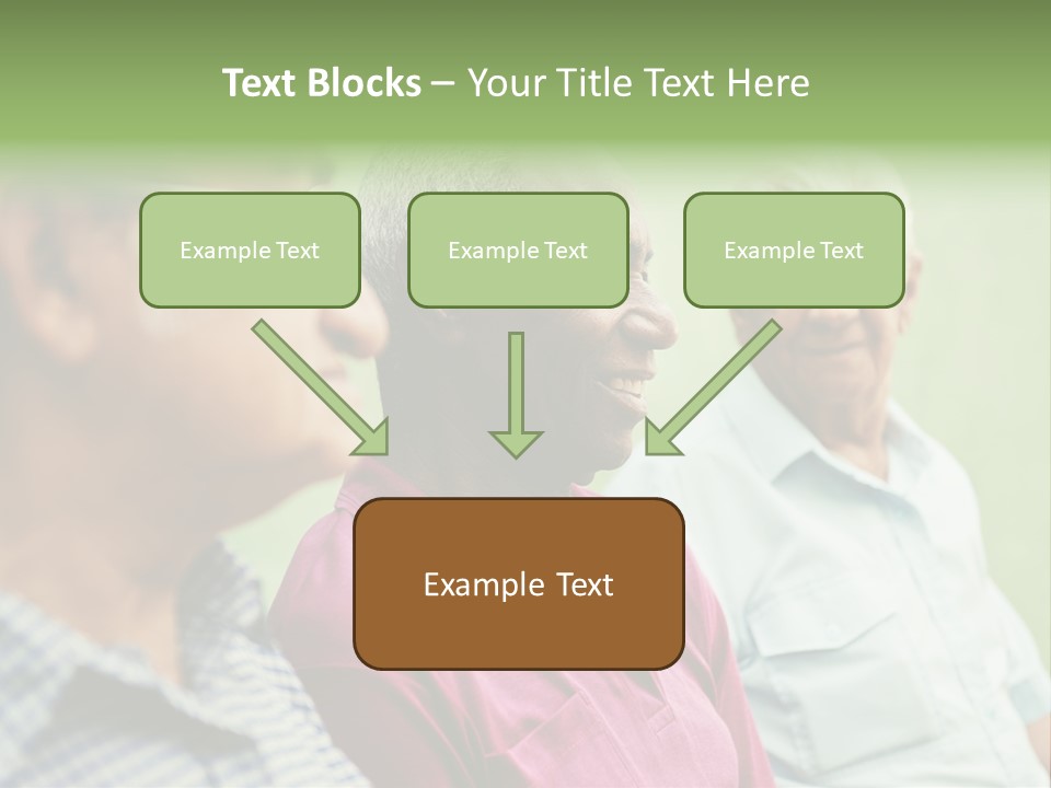 Real People Cheerful Emotions PowerPoint Template