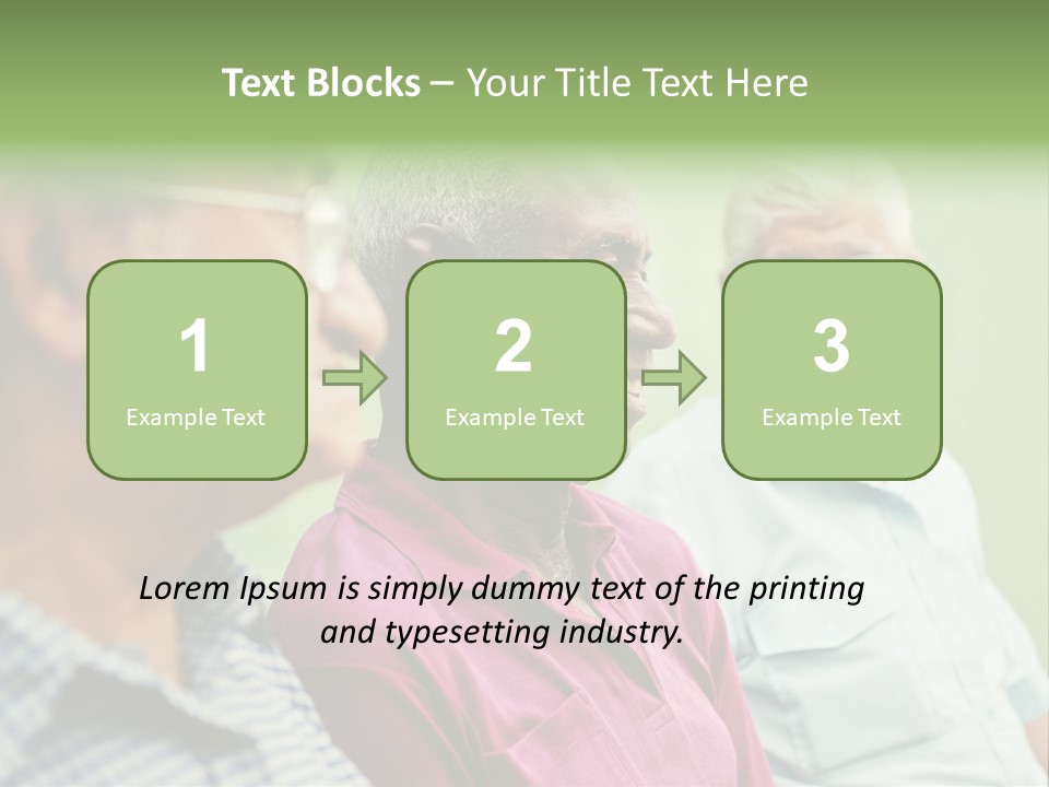 Real People Cheerful Emotions PowerPoint Template