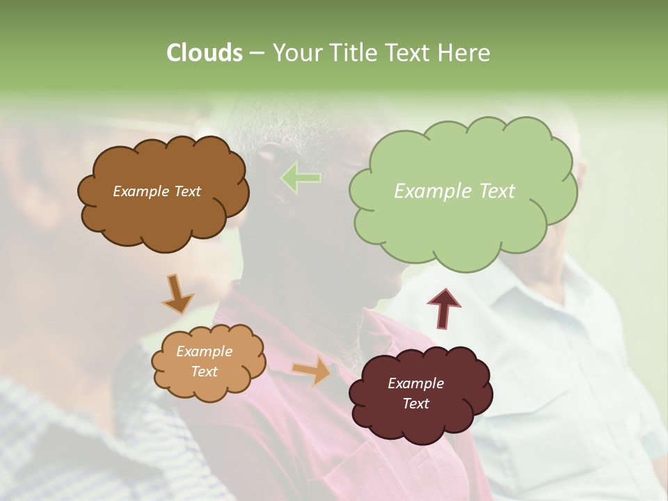 Real People Cheerful Emotions PowerPoint Template
