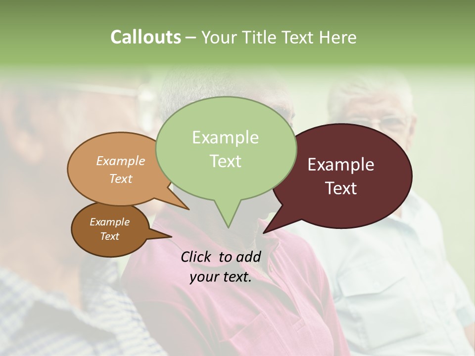 Real People Cheerful Emotions PowerPoint Template