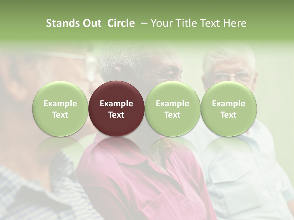 Real People Cheerful Emotions PowerPoint Template