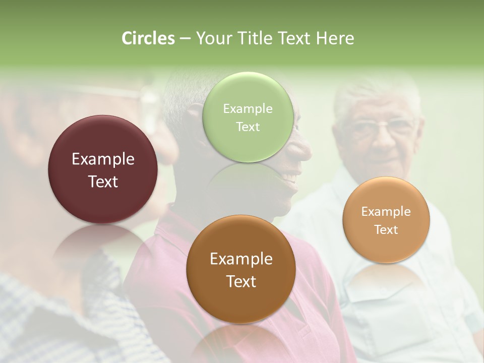 Real People Cheerful Emotions PowerPoint Template