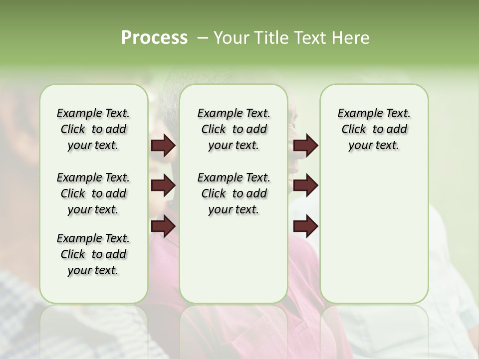 Real People Cheerful Emotions PowerPoint Template