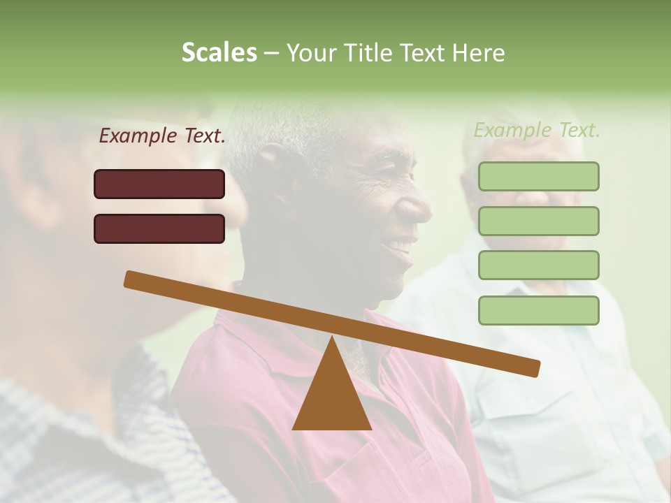 Real People Cheerful Emotions PowerPoint Template