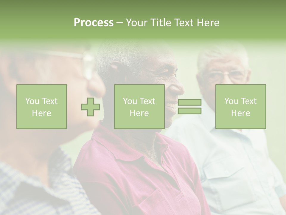 Real People Cheerful Emotions PowerPoint Template