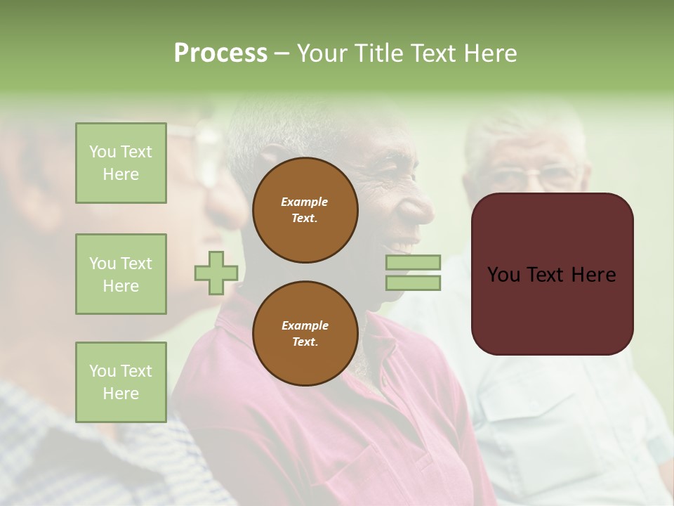 Real People Cheerful Emotions PowerPoint Template