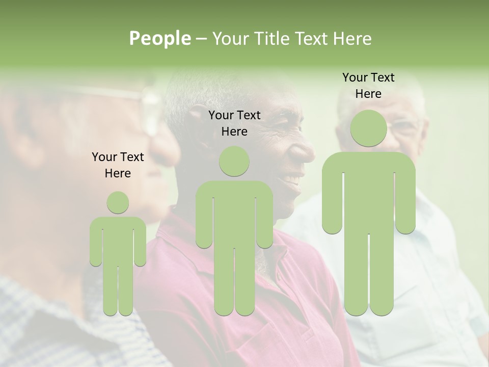 Real People Cheerful Emotions PowerPoint Template