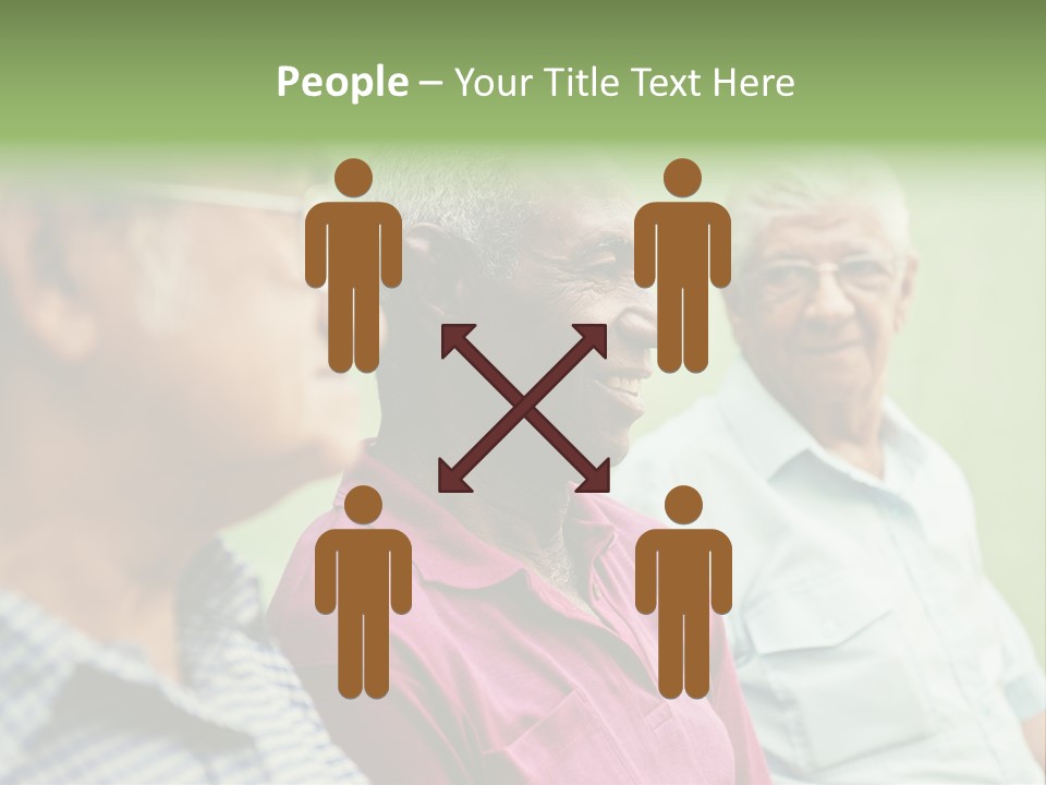 Real People Cheerful Emotions PowerPoint Template